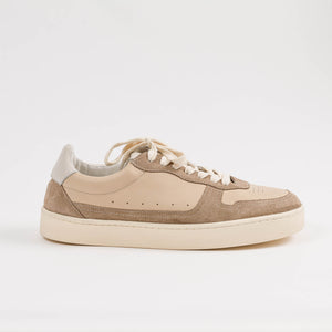 Silea | Oxford-sneaker | Licht Bruin